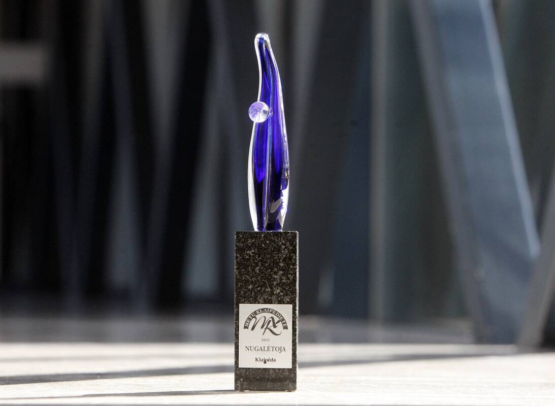 Įvertinimas: „Metų klaipėdietės“ konkurso nugalėtoja bus iškilmingai apdovanota išskirtine statulėle.