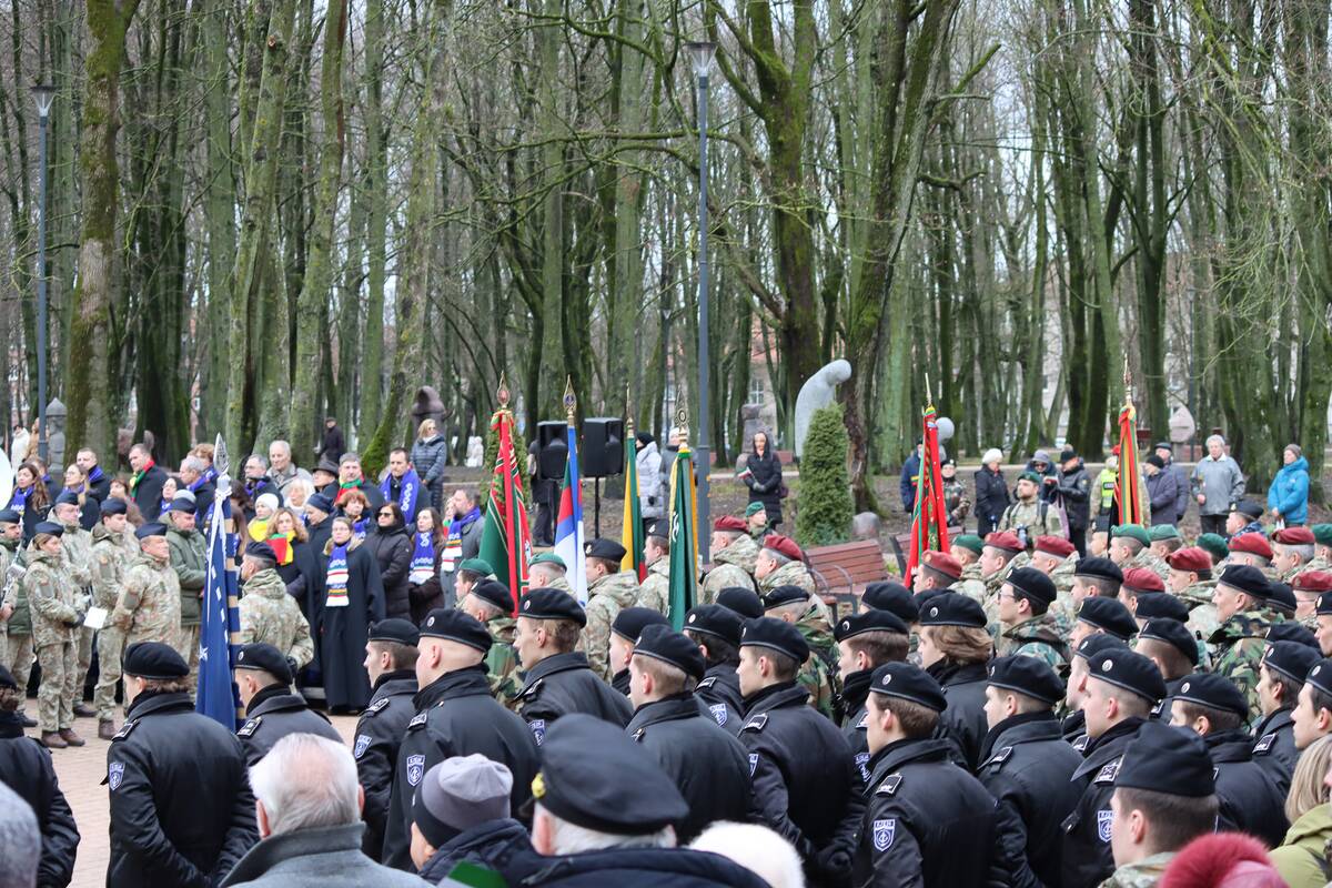 Vieta: iškilmingas Klaipėdos krašto dienos minėjimas šiandien vyks Skulptūrų parke.