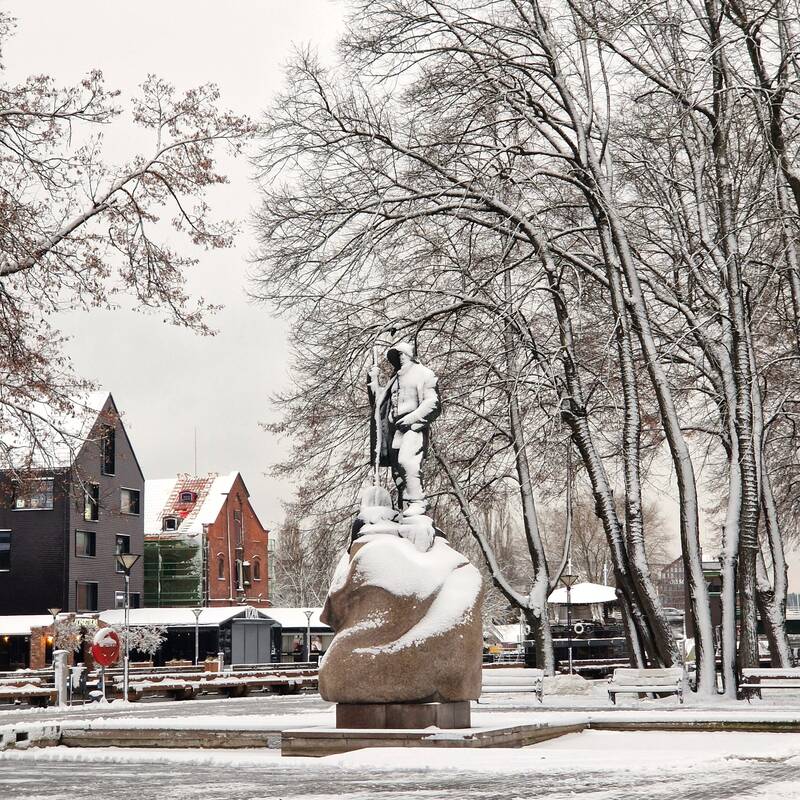 Prognozės: pirmadienį Klaipėdoje numatoma šalčiausia savaitės naktis – termometrai rodys 22–25 laipsnius šalčio.