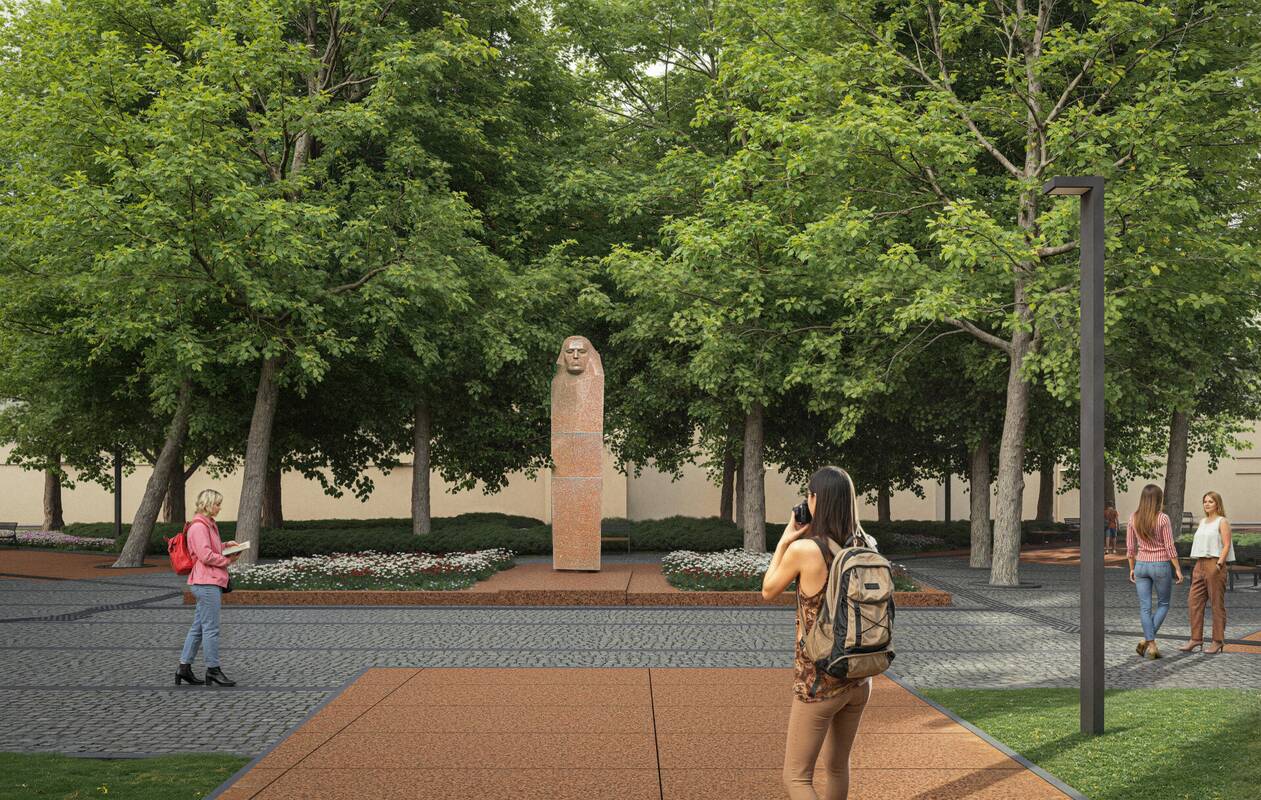 Startas: Klaipėdos savivaldybei jau pateikti projektiniai pasiūlymai dėl K. Donelaičio aikštės sutvarkymo.