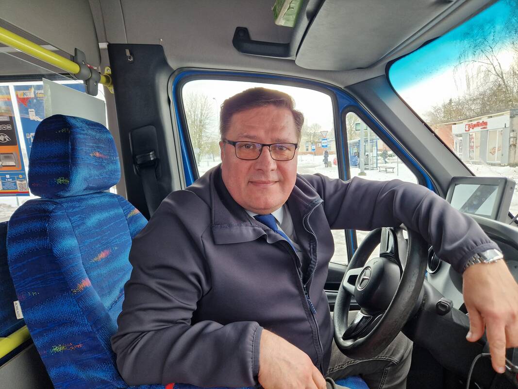 Pozicija: L. Prankevičius įsitikinęs – bet kuriam keleiviui mokėti už kelionę yra principo reikalas.