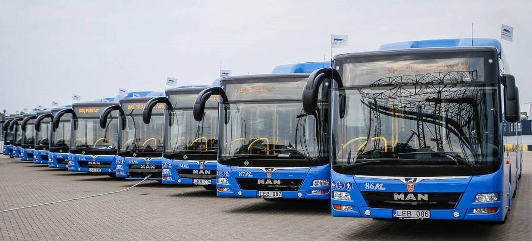 Transportas: Klaipėdoje keleivius veža 26 elektriniai ir daugiau nei 50 dujiniais degalais varomų autobusų, naudojančių Lietuvoje pagamintą biometaną.