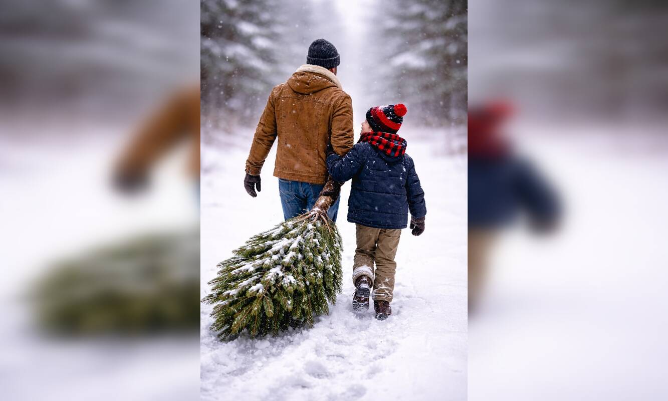 Finišas: klaipėdiečiai, nupuošę kalėdines žaliaskares, jas atneš ir prie Žvejų rūmų.