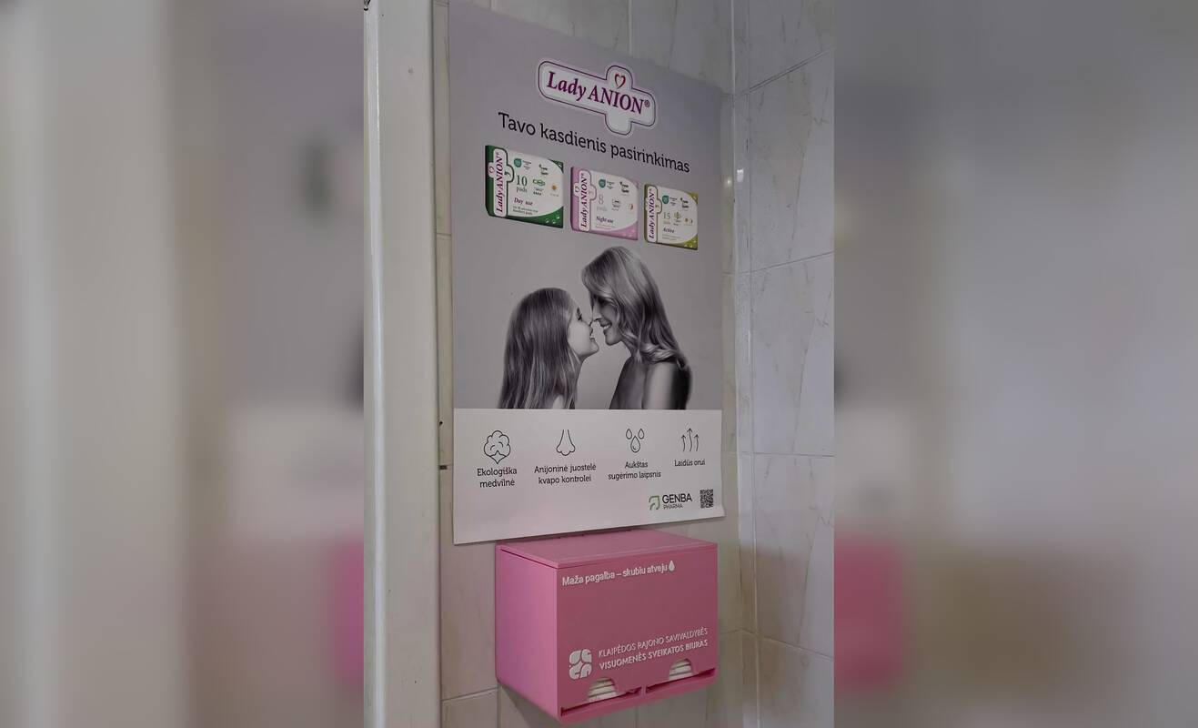 Klaipėdos rajono mokyklose – nemokamos higienos priemonės mergaitėms