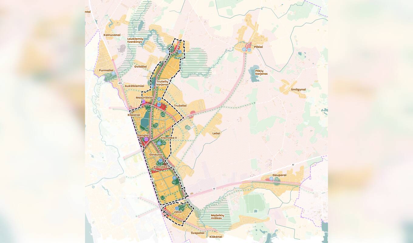 Kviečiame Sendvario seniūnijos gyventojus į diskusiją dėl vietovės lygmens bendrojo plano rengimo