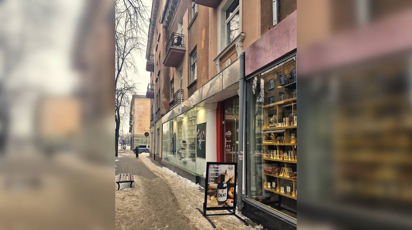 Perspektyva: šiais metais turėtų būti atnaujinti ir kelių namų fasadai Herkaus Manto gatvėje, tarp jų ir pažymėtas 3-iuoju numeriu.
