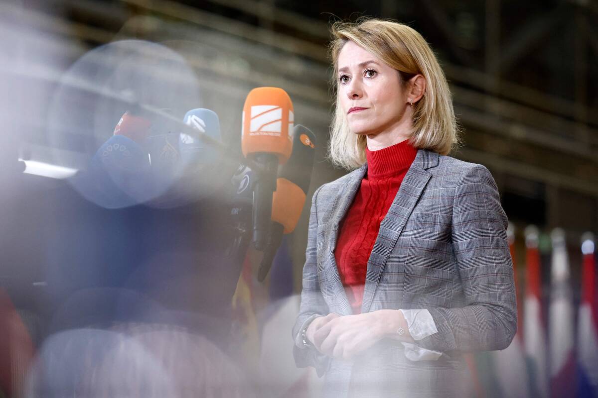 
<span>Kallas įspėja dėl humanitarinės katastrofos Ukrainoje</span>
