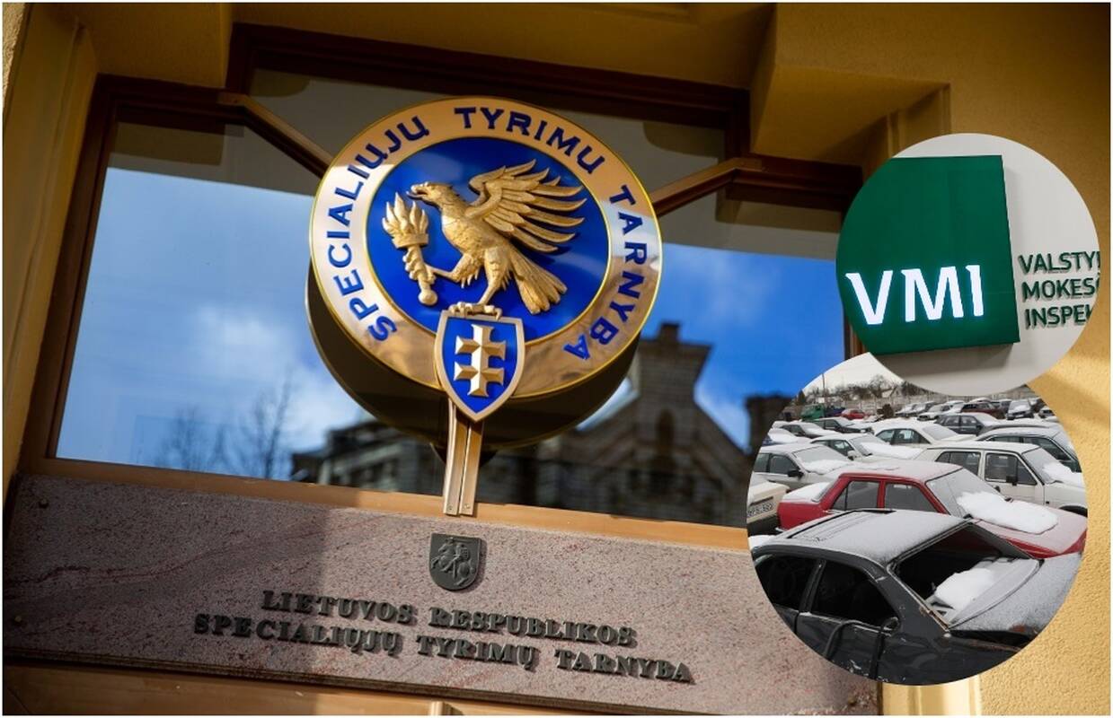 Pasklidus skandalingai informacijai apie VMI parduodamus automobilius, aplinkybes tikslins STT