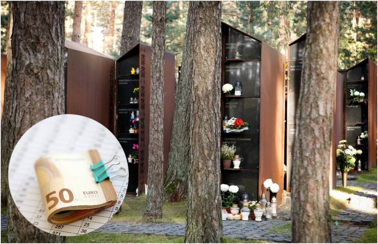 Vyriausybė iš dalies pritaria vietinei rinkliavai už kolumbariumo nišą, tačiau yra papildoma sąlyga