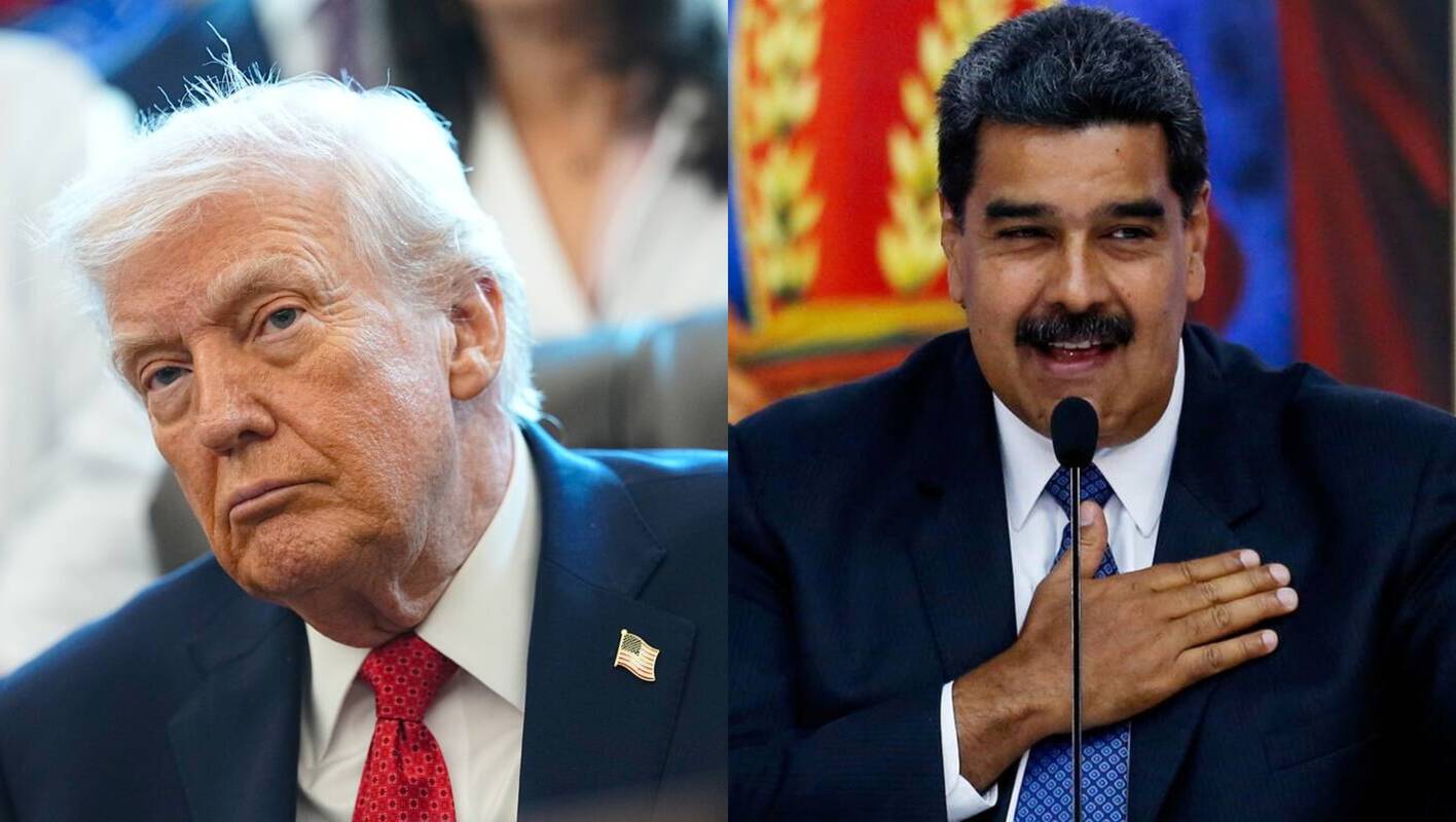 D. Trumpas ir N. Maduro