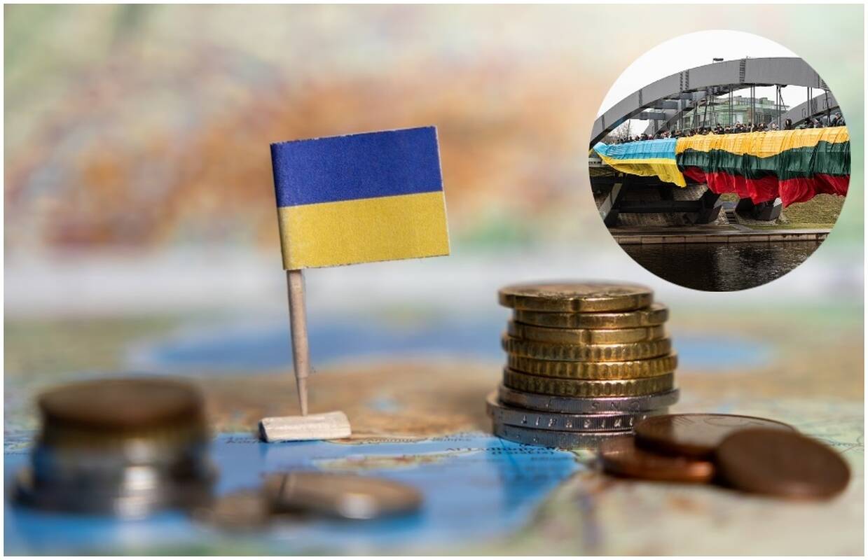 Lietuva pasiryžusi laiduoti, kad Ukraina grąžins TVF 8 mlrd. eurų paskolą