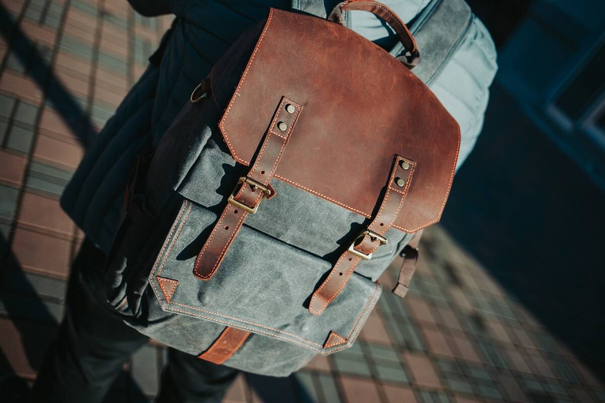 Uostamiestyje vagis nugvelbė keliautojo kuprinę