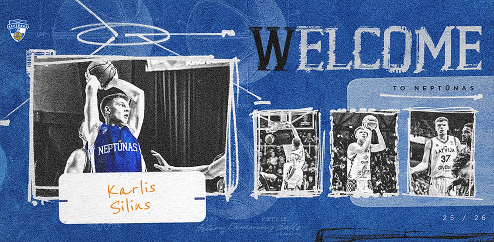 Prie „Neptūno” prisijungė vidurio puolėjas iš Latvijos