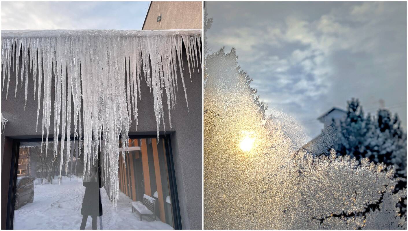 Orai Lietuvoje: prognozuoja ir 23 laipsnių šaltį, ir permainas