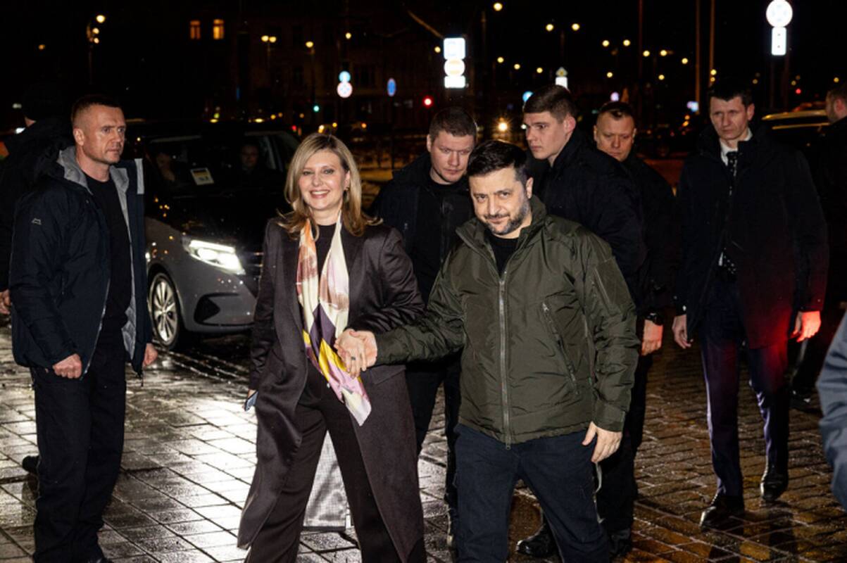 Į Vilnių atvyko Volodymyras Zelenskis