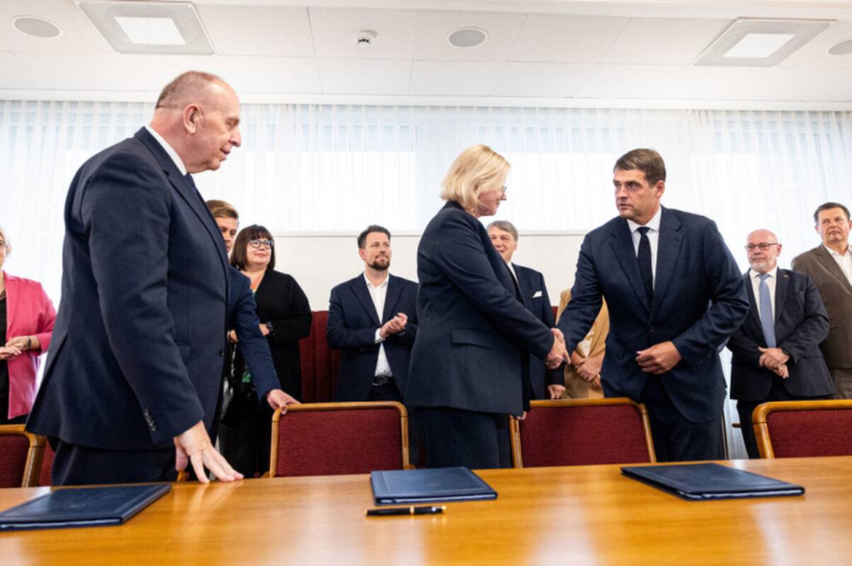 Remigijus Motuzas, Aušrinė Norkienė ir Remigijus Žemaitaitis