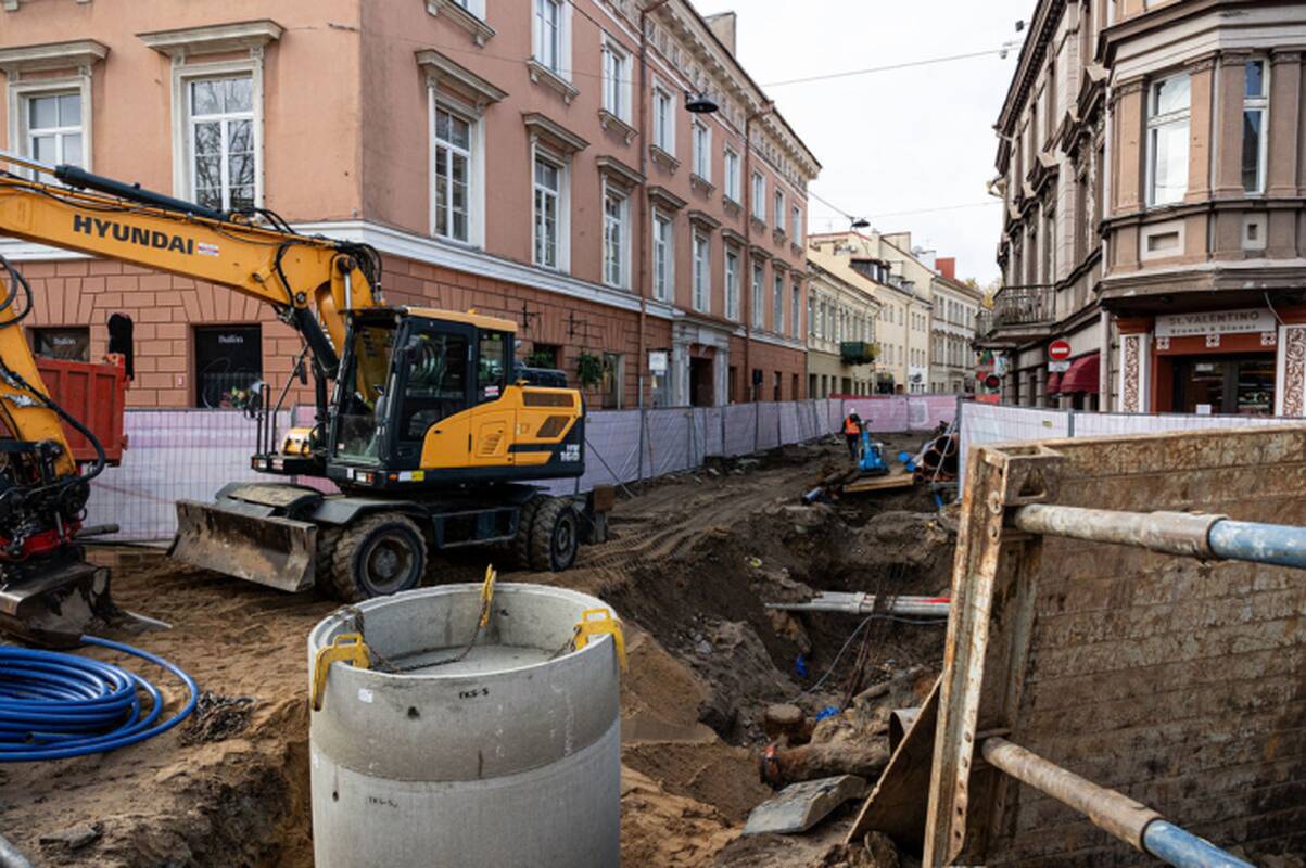 Pernai Vilniuje atnaujinta apie 70 kilometrų gatvių, tai kainavo 146 mln. eurų