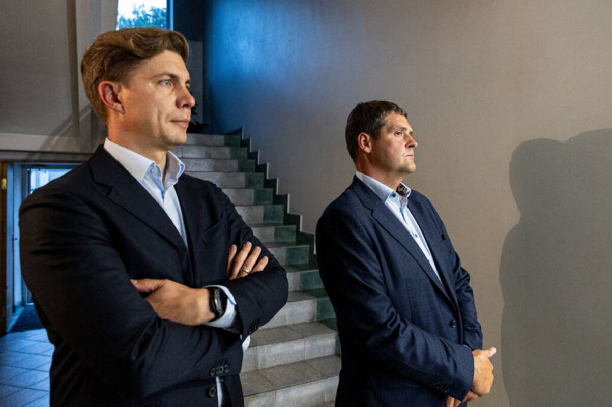 Mindaugas Sinkevičius ir Remigijus Žemaitaitis