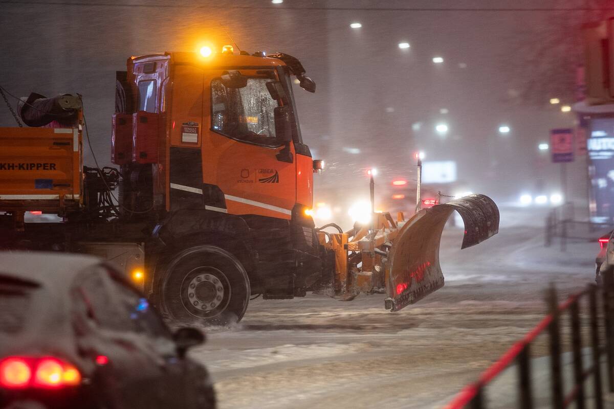 Įvardijo, kokios yra eismo sąlygos