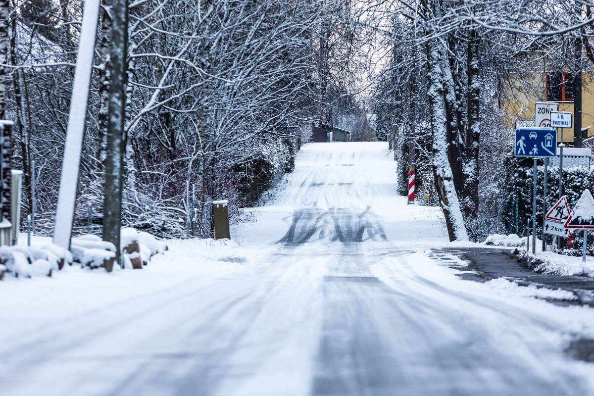 Budrumo keliuose dar prireiks: informacija vairuotojams