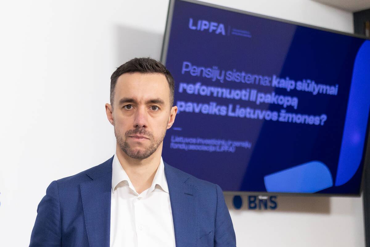 „SEB investicijų valdymo“ generalinis direktorius Paulius Kabelis.