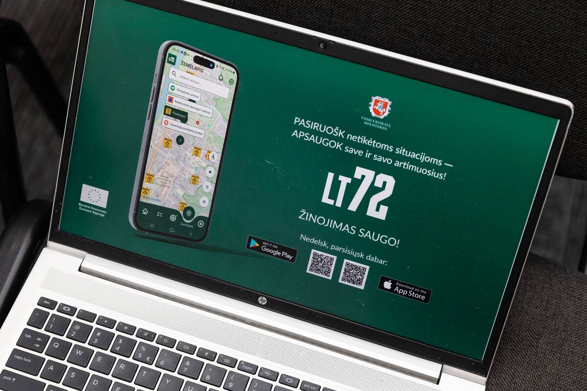 Vilniaus savivaldybė: informavimo programėlę „Kovas“ atsisiuntė daugiau nei 25 tūkst. gyventojų