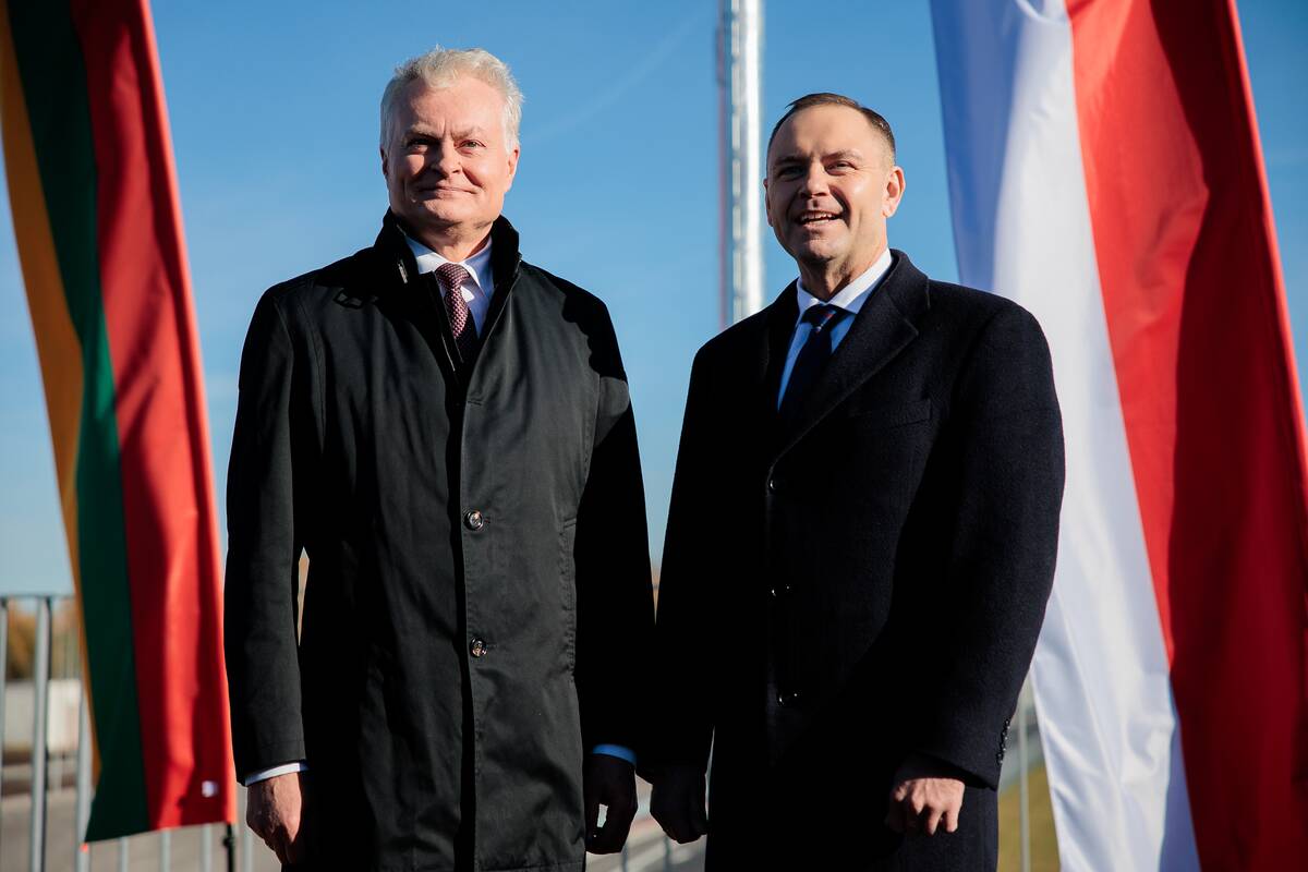 Gitanas Nausėda ir Karolis Nawrockis