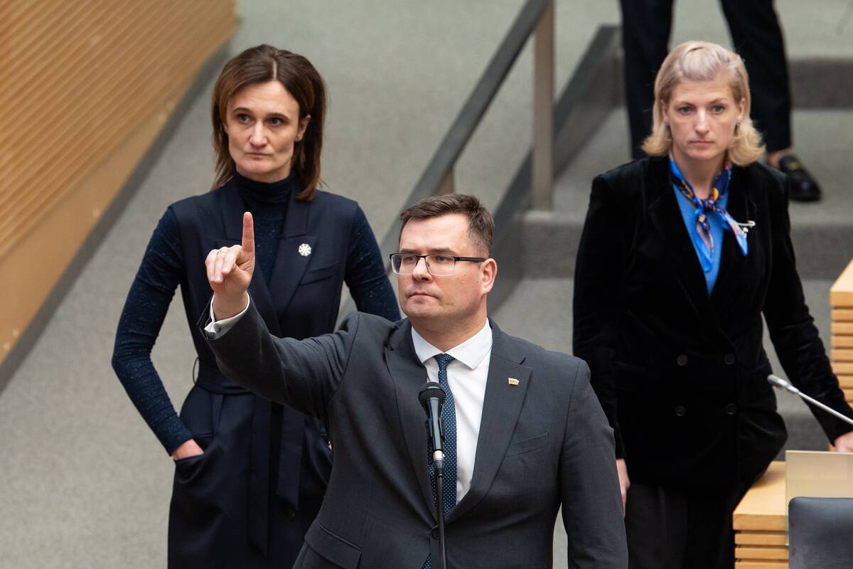Laurynas Kasčiūnas (viduryje)