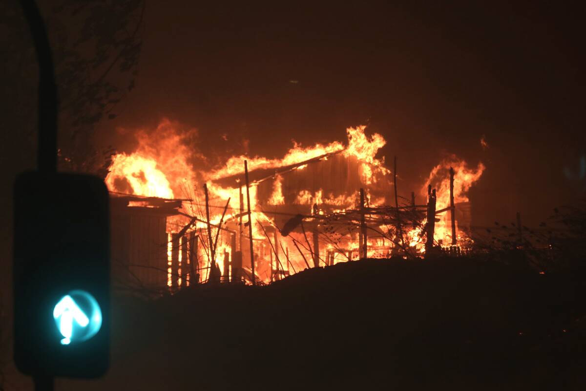 Gaisrų miškai Čilėje šienauja žmonių gyvybes
