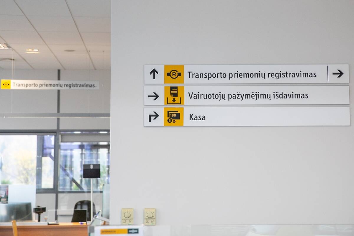 „Regitroje“ – pokyčiai: už šią paslaugą mokėsime brangiau