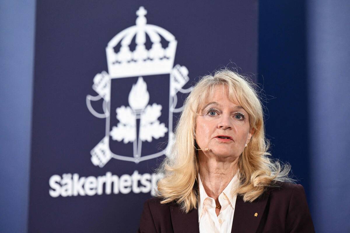 Švedijos žvalgybos vadovė: yra rizika, kad padėtis blogės