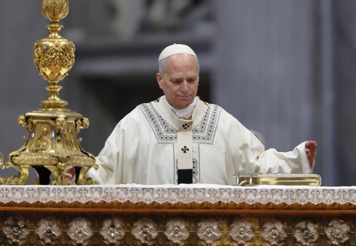 Popiežius pradėjo 2026-uosius raginimu siekti taikos