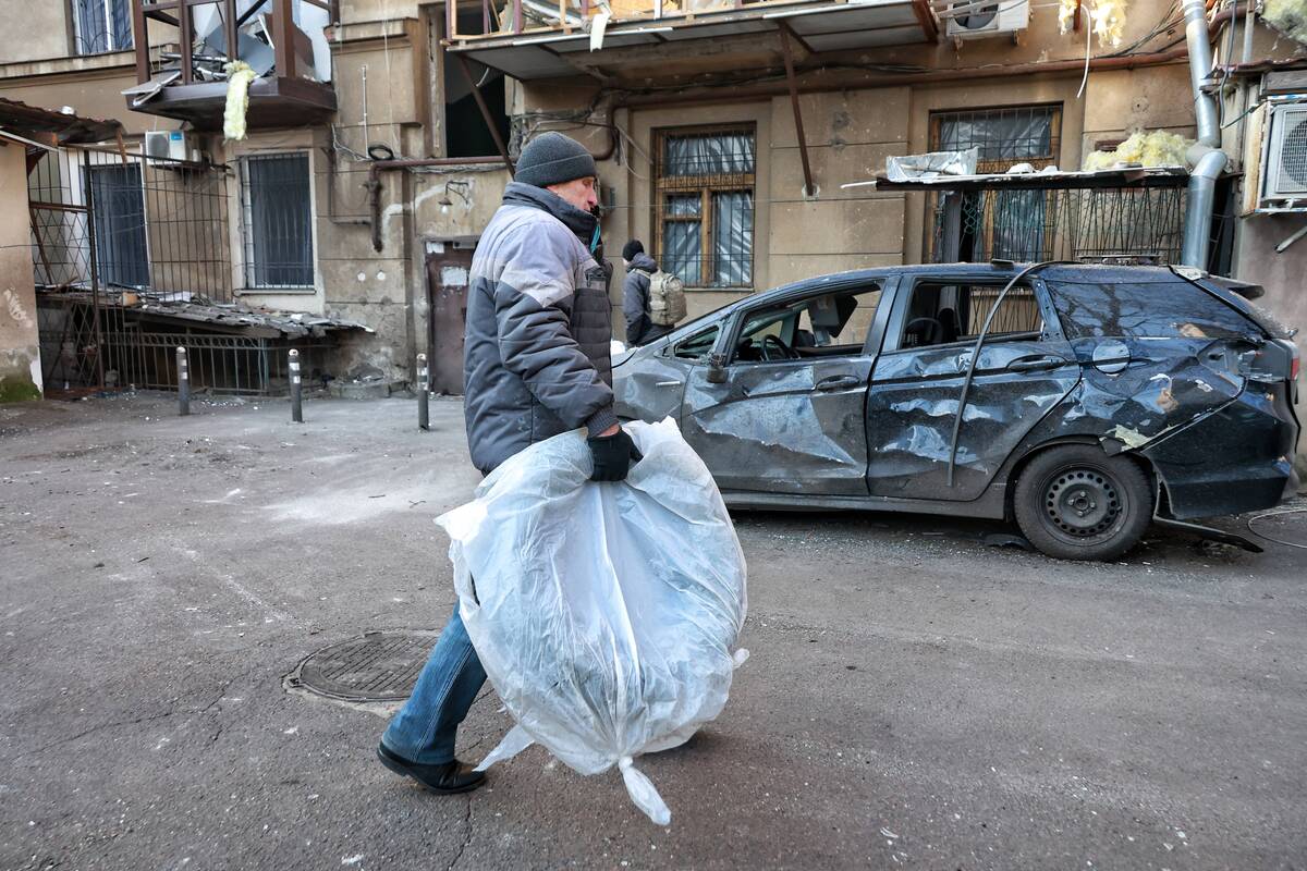 Rusija per naktinę ataką smogė energetikos infrastruktūrai Kyjivo ir Odesos srityse