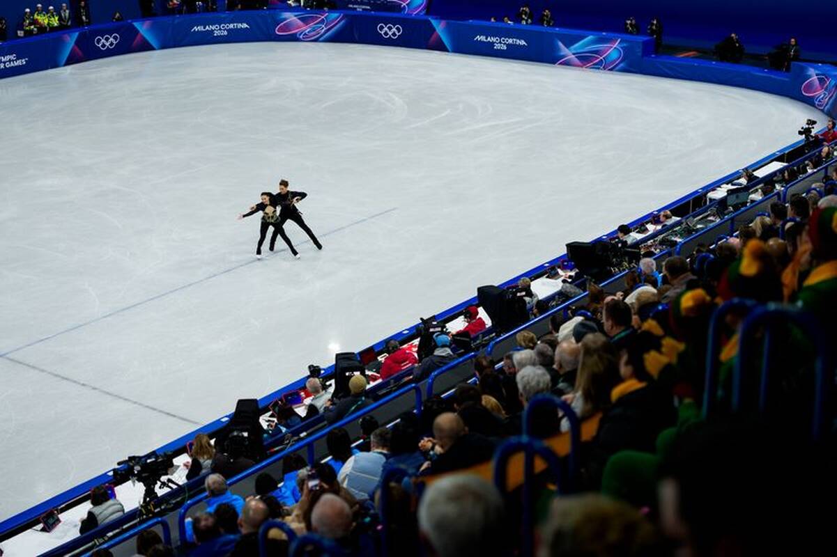 Allison Reed ir Sauliaus Ambrulevičiaus pasirodymas olimpinėse žaidynėse 