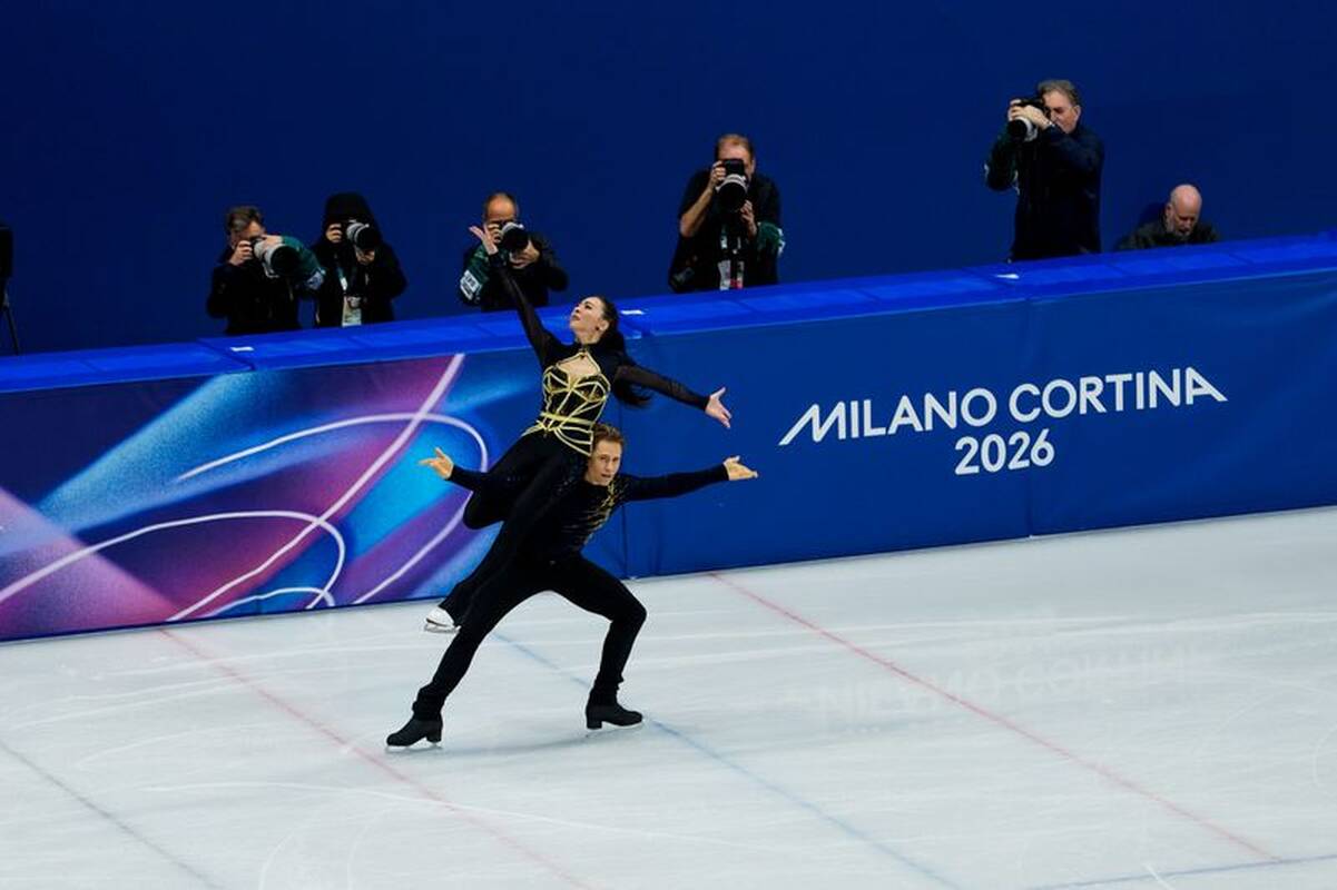 Allison Reed ir Sauliaus Ambrulevičiaus pasirodymas olimpinėse žaidynėse 