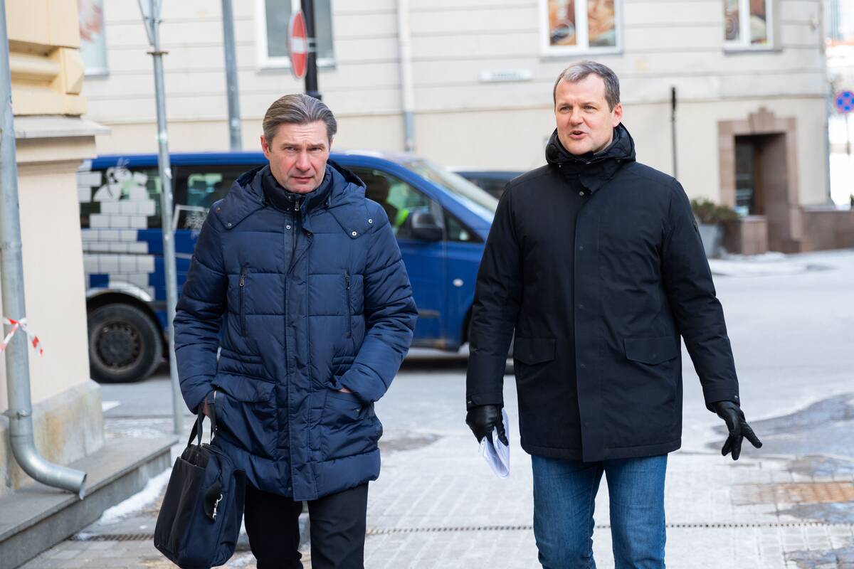 Gintautas Paluckas atvyko į STT apklausai