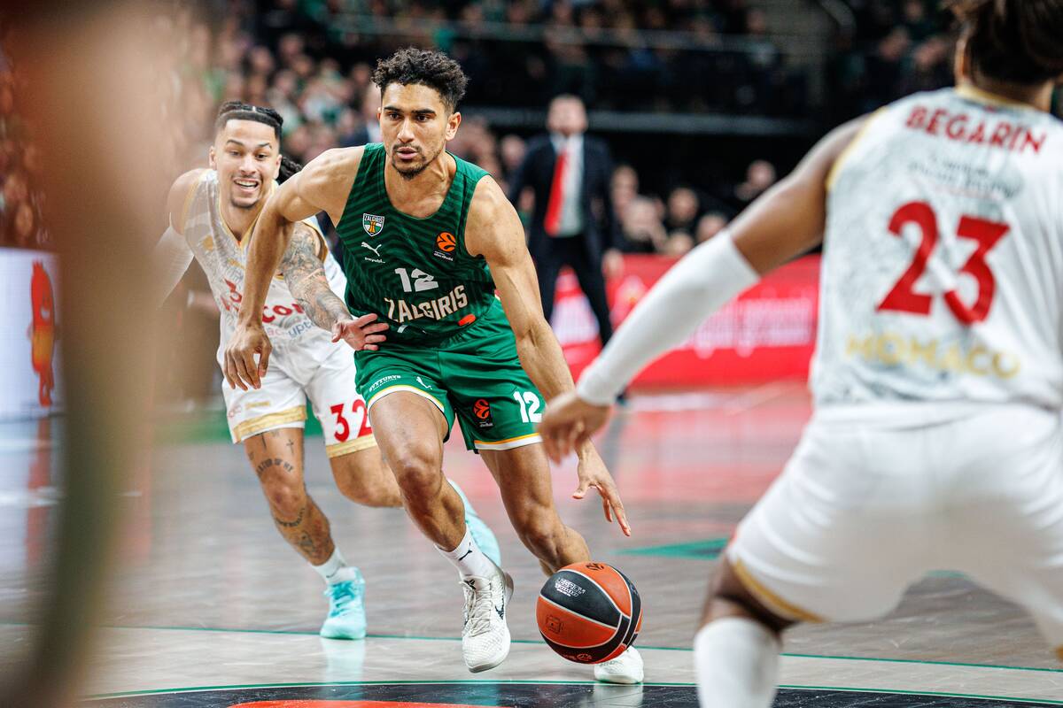 Eurolyga: Kauno „Žalgiris“ – „Monaco“