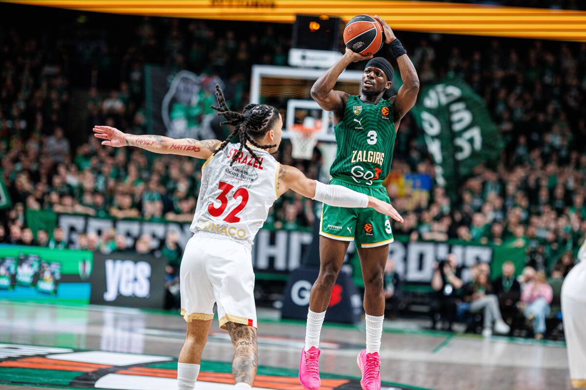 Eurolyga: Kauno „Žalgiris“ – „Monaco“