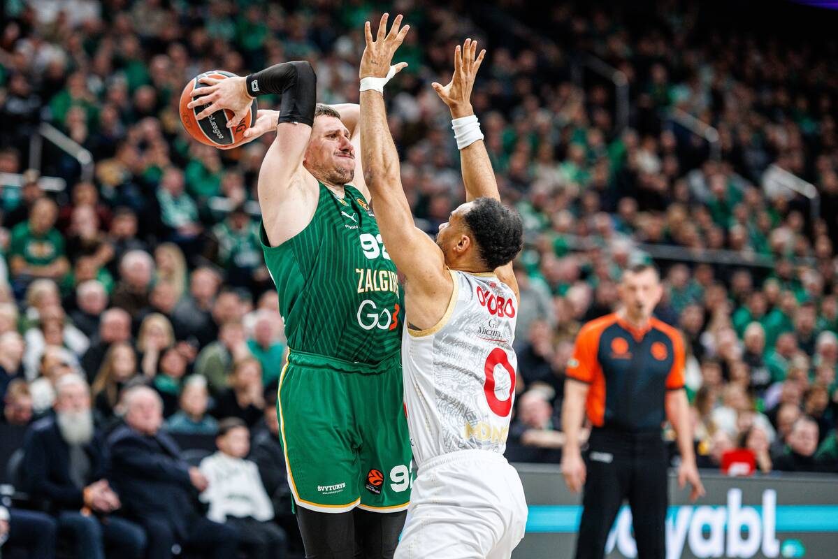 Eurolyga: Kauno „Žalgiris“ – „Monaco“
