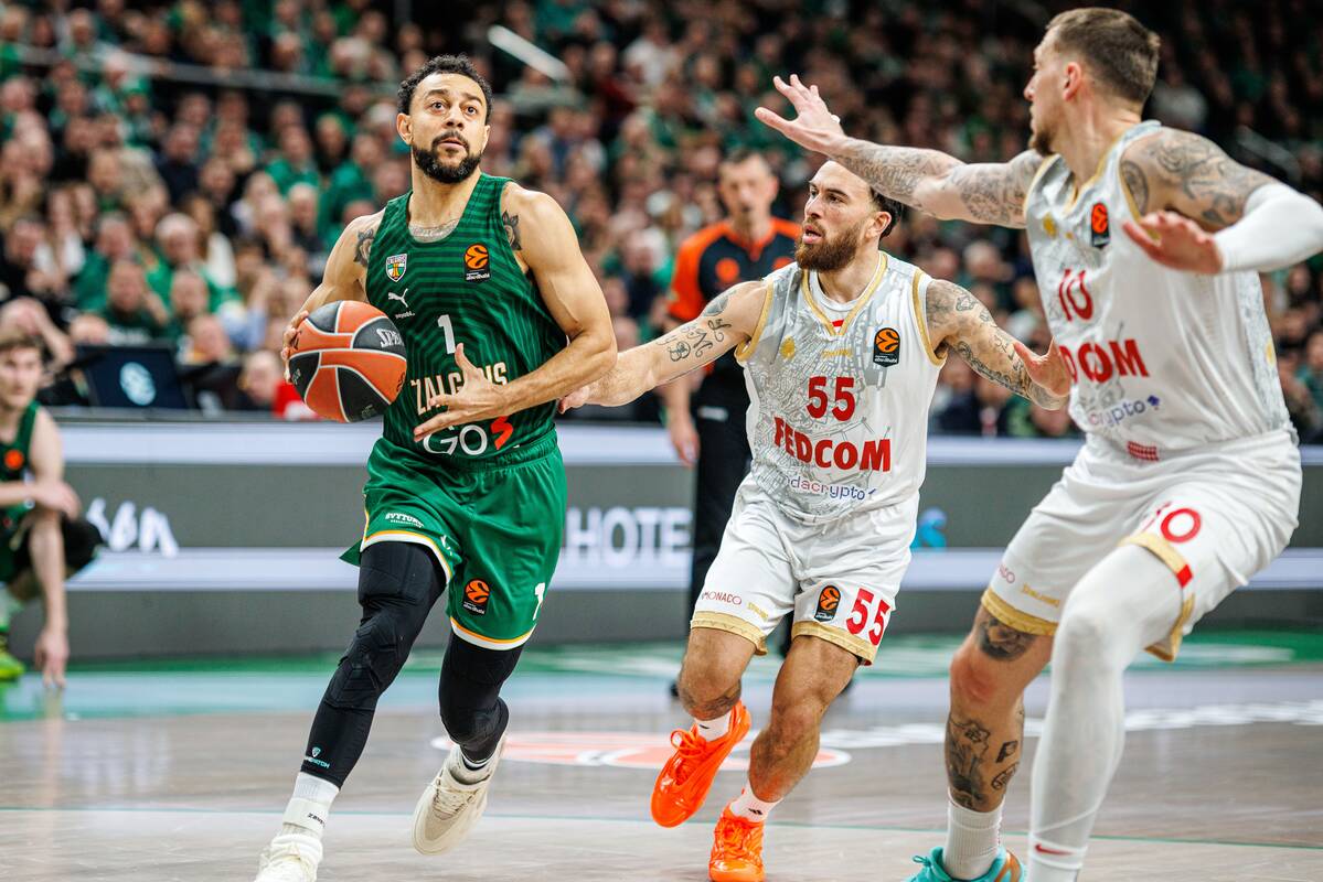 Eurolyga: Kauno „Žalgiris“ – „Monaco“