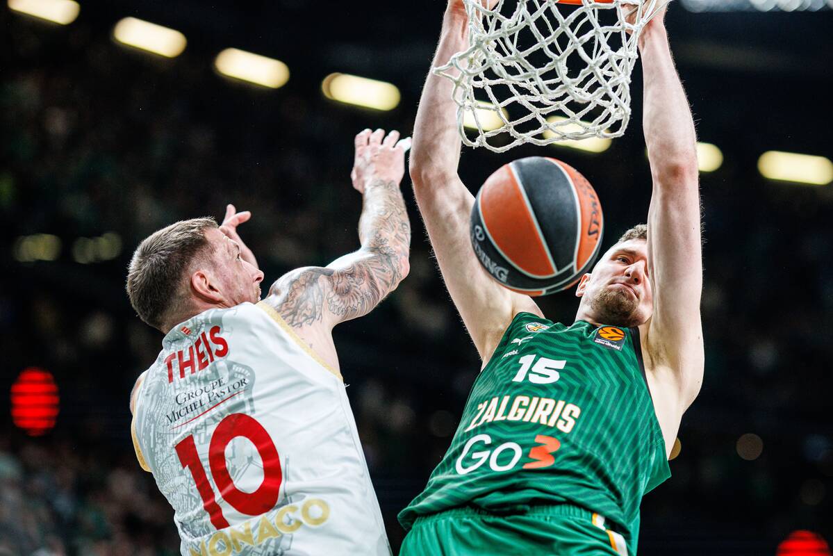 Eurolyga: Kauno „Žalgiris“ – „Monaco“