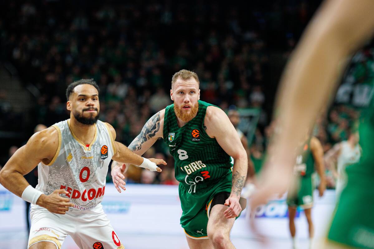 Eurolyga: Kauno „Žalgiris“ – „Monaco“