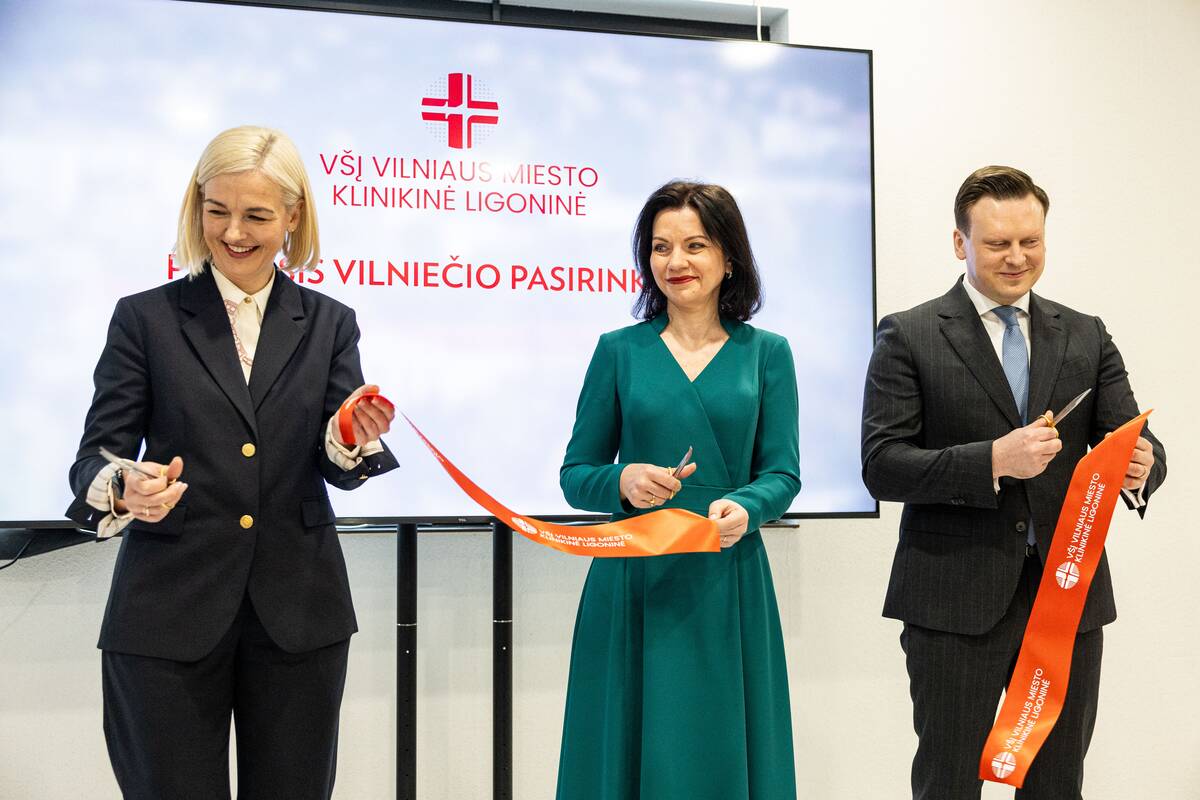 Vilniaus miesto klinikinės ligoninės operacinių, reanimacijos ir hemodializės korpuso atidarymas