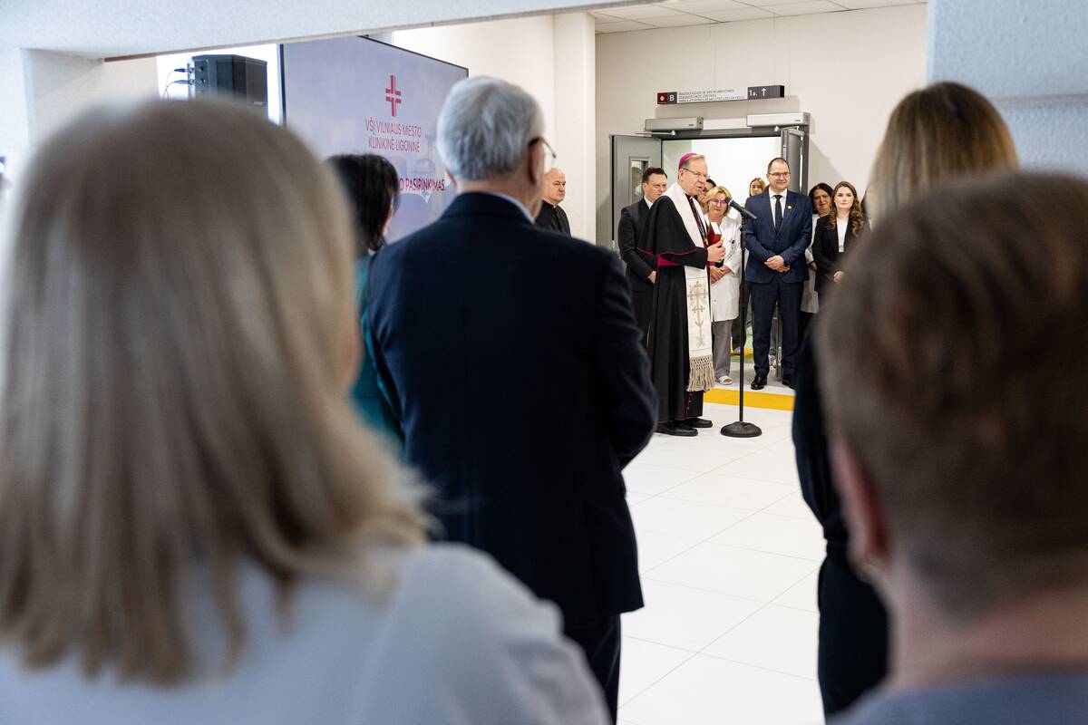 Vilniaus miesto klinikinės ligoninės operacinių, reanimacijos ir hemodializės korpuso atidarymas