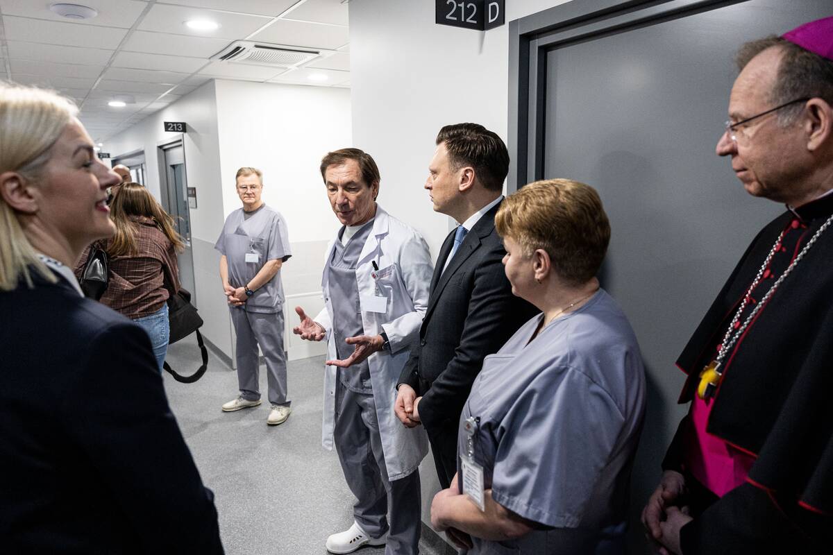 Vilniaus miesto klinikinės ligoninės operacinių, reanimacijos ir hemodializės korpuso atidarymas