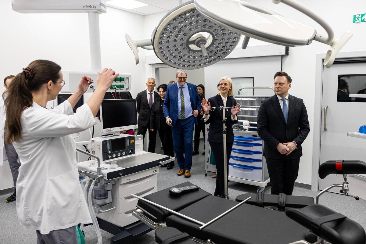 Vilniaus miesto klinikinės ligoninės operacinių, reanimacijos ir hemodializės korpuso atidarymas