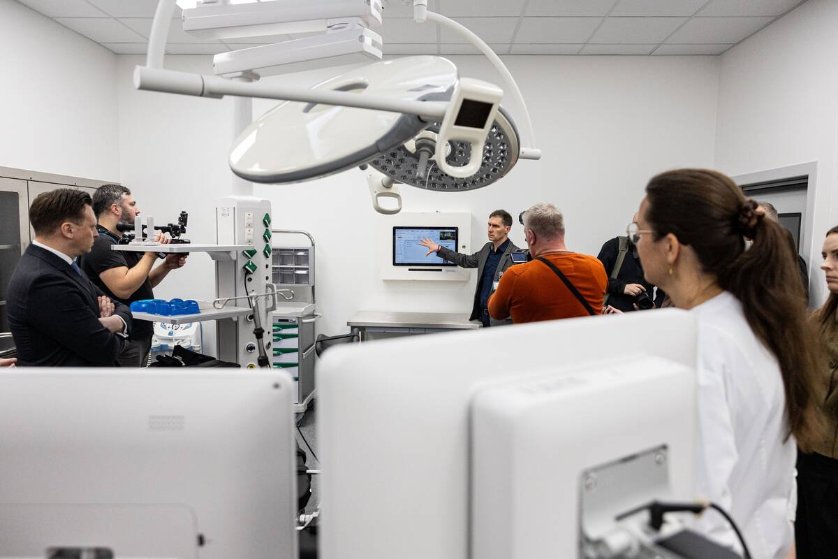 Vilniaus miesto klinikinės ligoninės operacinių, reanimacijos ir hemodializės korpuso atidarymas