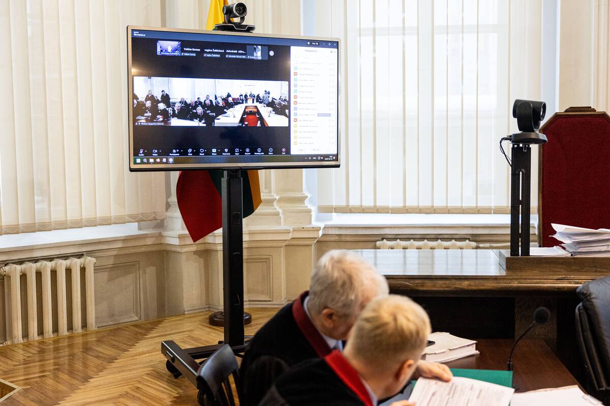 Riaušių prie Seimo bylos nagrinėjimas Vilniaus apygardos teisme