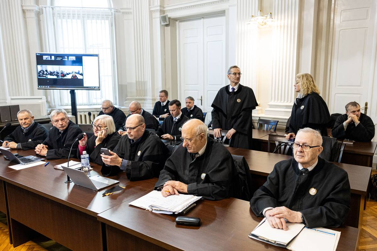 Riaušių prie Seimo bylos nagrinėjimas Vilniaus apygardos teisme