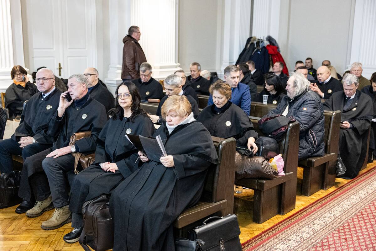 Riaušių prie Seimo bylos nagrinėjimas Vilniaus apygardos teisme